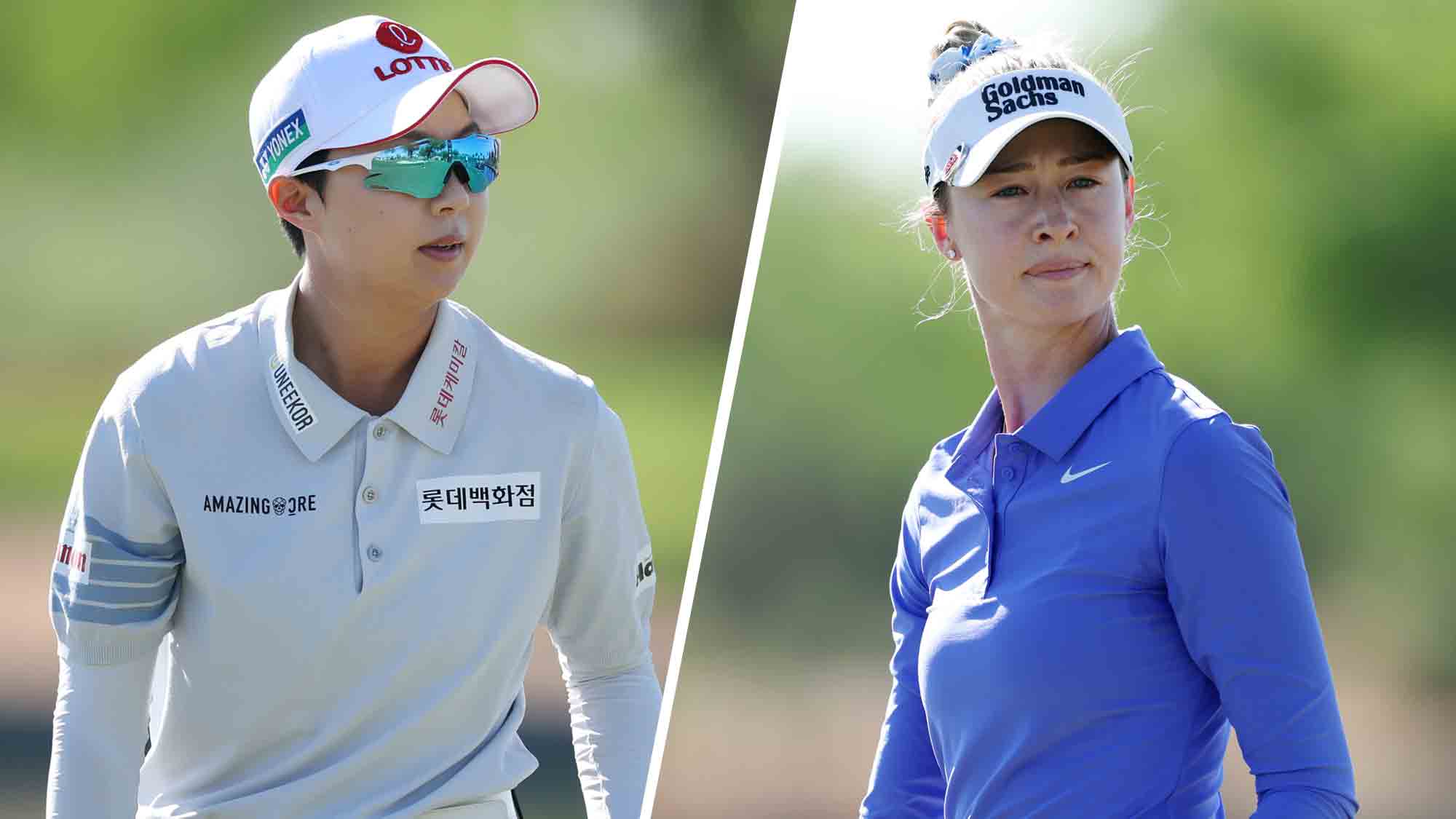 Hyo Joo Kim and Nelly Korda
